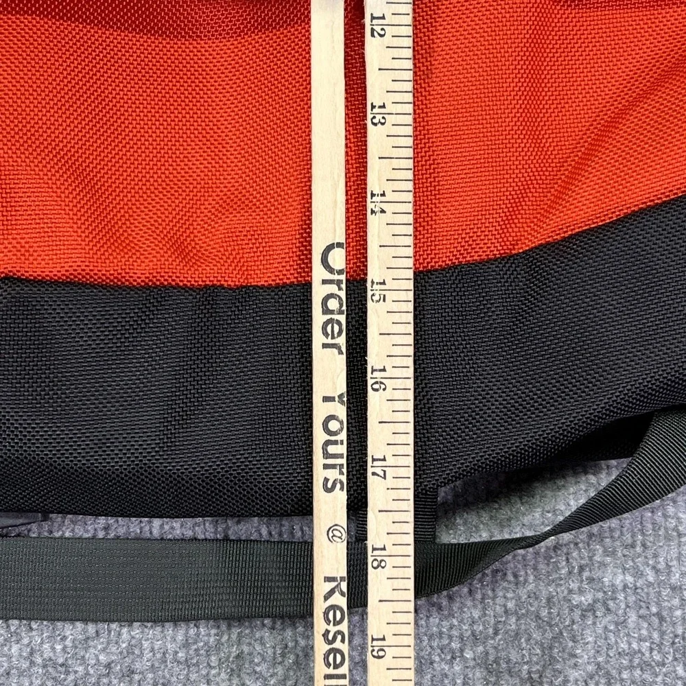 Vintage Patagonia Critical Mass Messenger Bag Orange Reflective Strap Travel